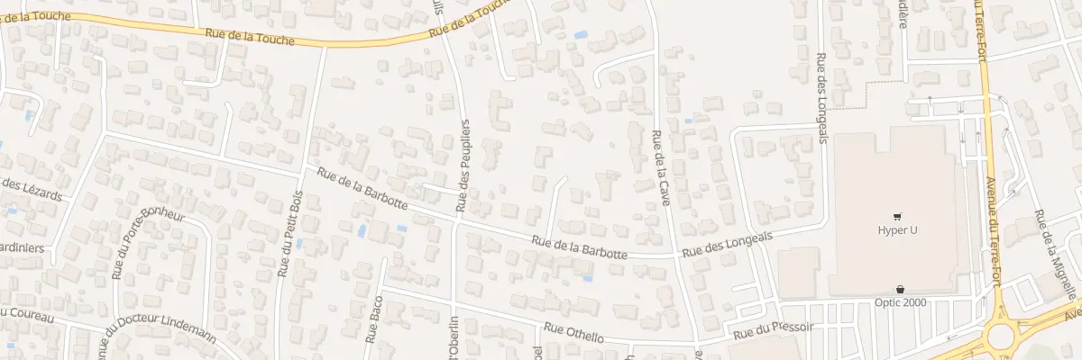 Plan du 9002 Rue de la Barbotte à Saint-Hilaire-de-Riez