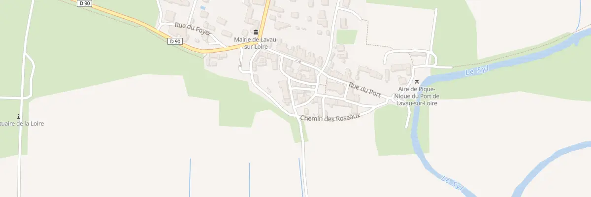 Plan du 1 Rue du cadran à Lavau-sur-Loire