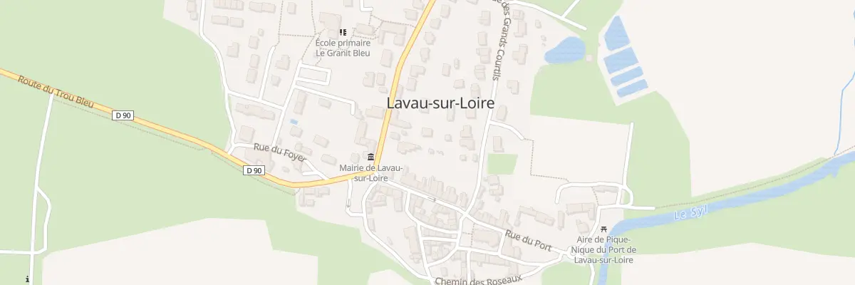 Plan du 1B Rue des grands courtils à Lavau-sur-Loire