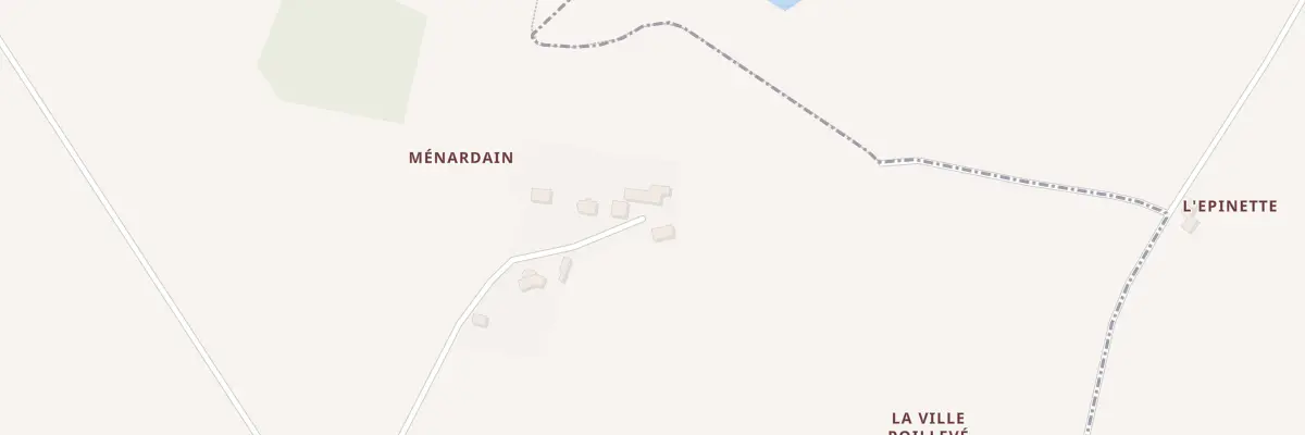 Plan du 5039 A Menardain à La Nouaye