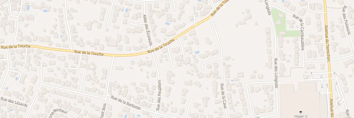 Plan du 147 Rue de la Touche à Saint-Hilaire-de-Riez