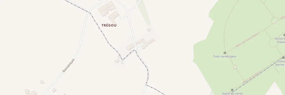 Plan du 5622 Trégou à Plouasne