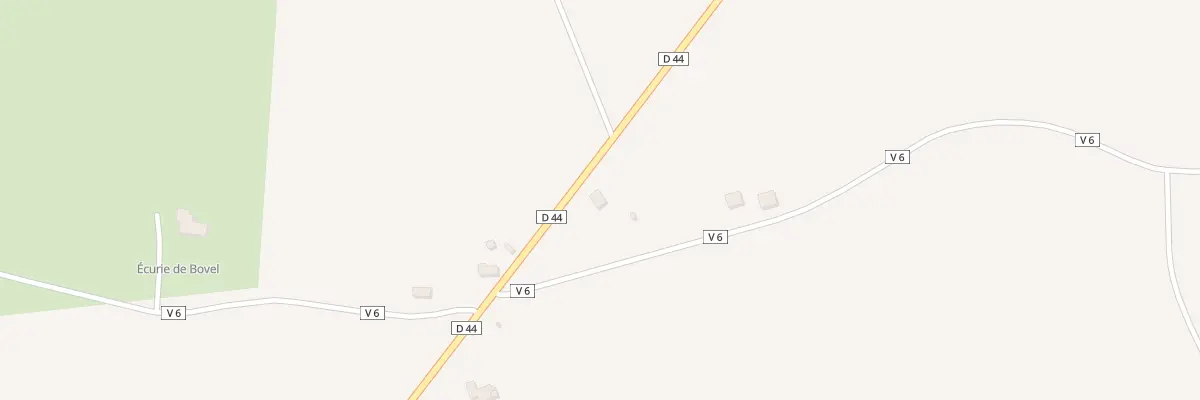 Plan du 24 Les Champs Blancs à Bovel