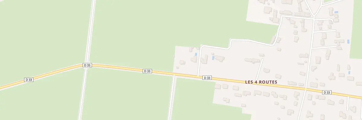 Plan du 24 Les Quatre Routes à Quilly