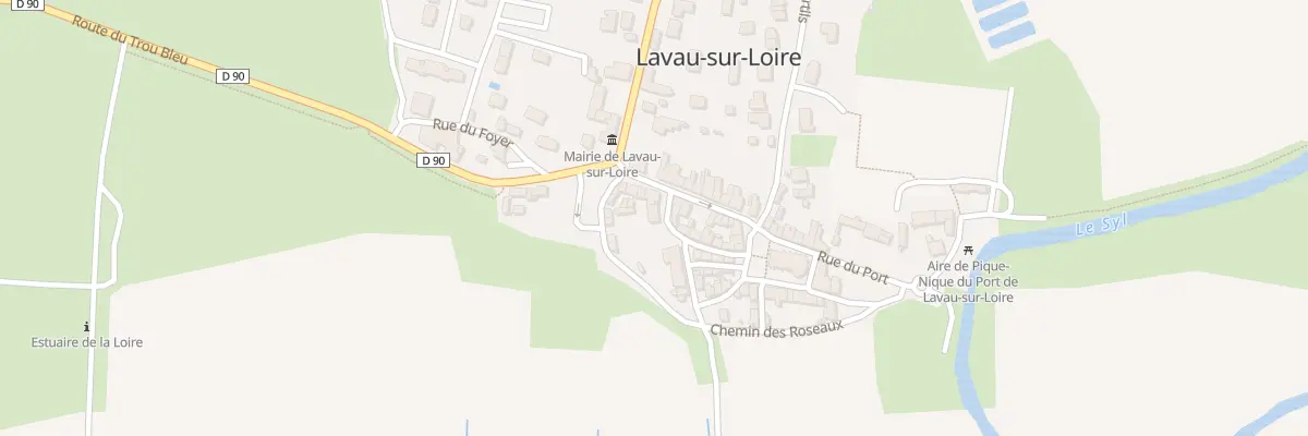 Plan du 4 Rue des roses à Lavau-sur-Loire