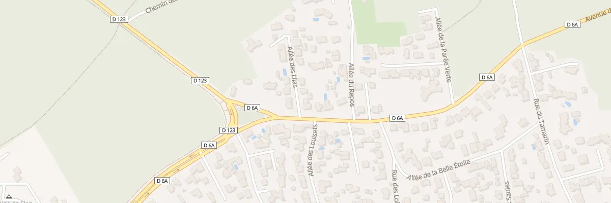 Plan du 2 All des Lilas à Saint-Hilaire-de-Riez