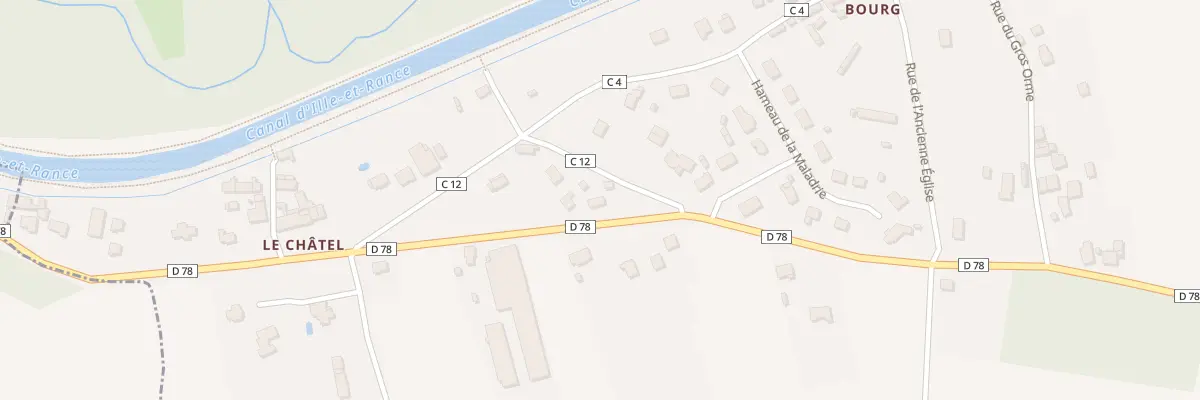 Plan du 7 La Grande Rue à Saint-Judoce