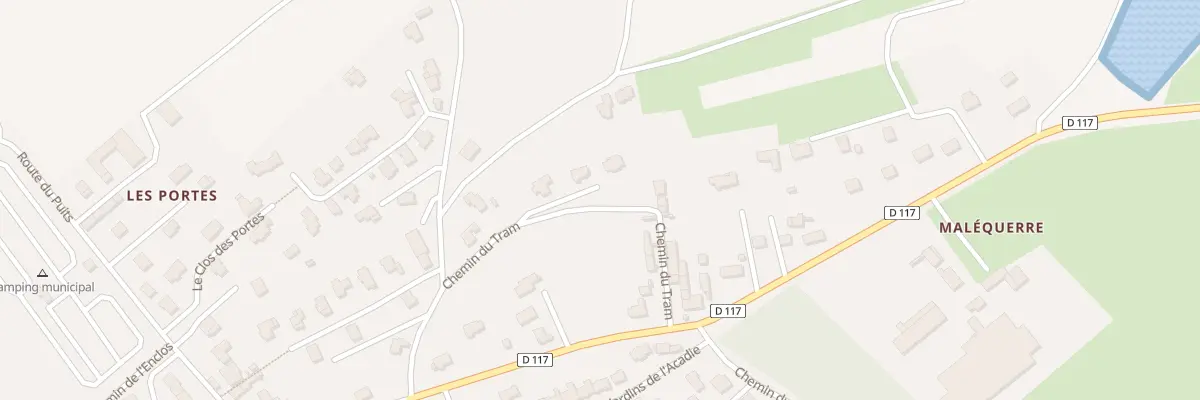 Plan du 15 Che du Tram à Saint-Suliac
