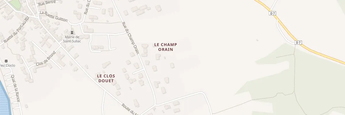 Plan du 29 Rue du Champ Orain à Saint-Suliac