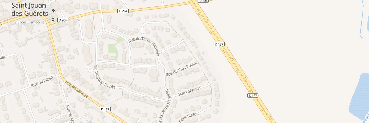 Plan du 5 Rue du Clos Poulet à Saint-Jouan-des-Guérets