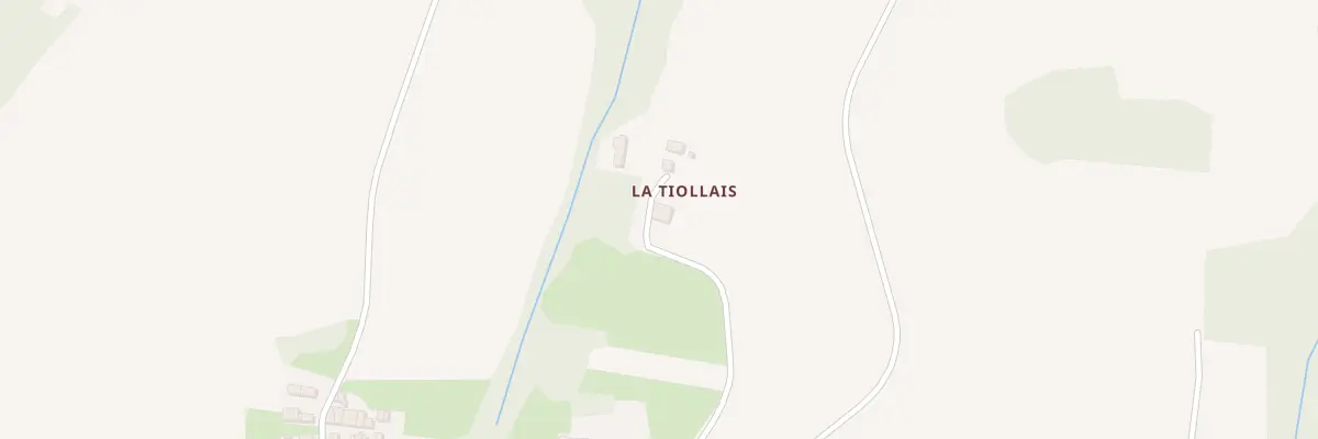 Plan du 2 La Tiollais à Saint-Hélen