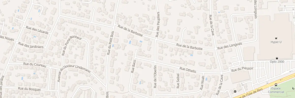 Plan du 17 Rue de l’Oberlin à Saint-Hilaire-de-Riez
