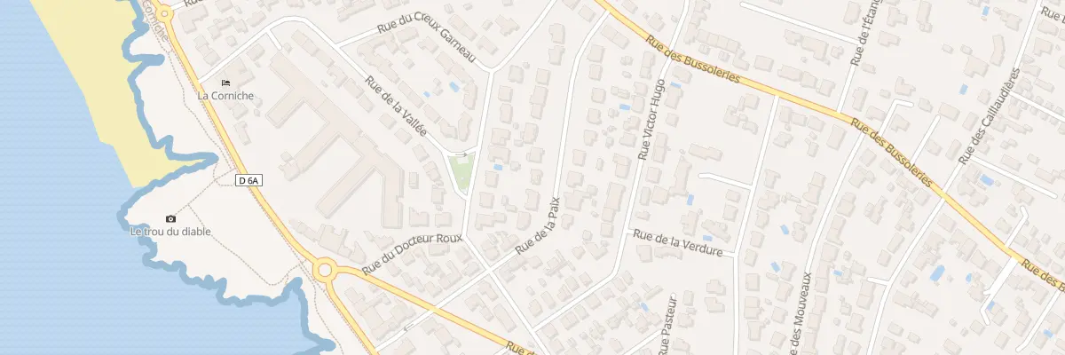 Plan du 23 Rue de la Paix à Saint-Hilaire-de-Riez