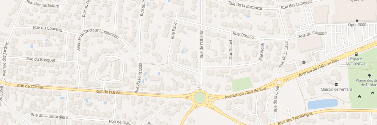 Plan du 2 Rue Baco à Saint-Hilaire-de-Riez