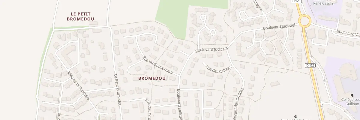 Plan du 11 Bd Judicaël à Montfort-sur-Meu