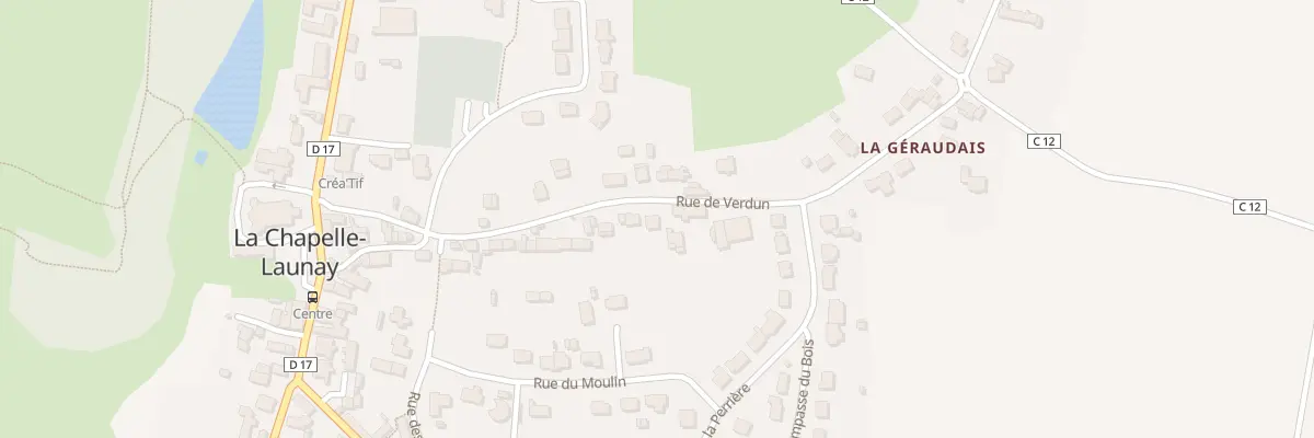 Plan du 36 Rue de verdun à La Chapelle-Launay