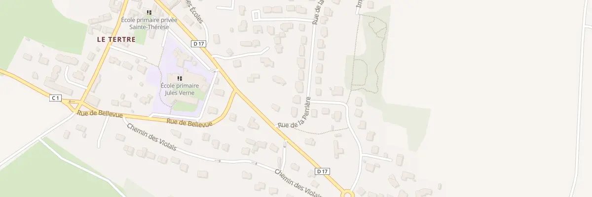 Plan du 3 Rue de la perrière à La Chapelle-Launay