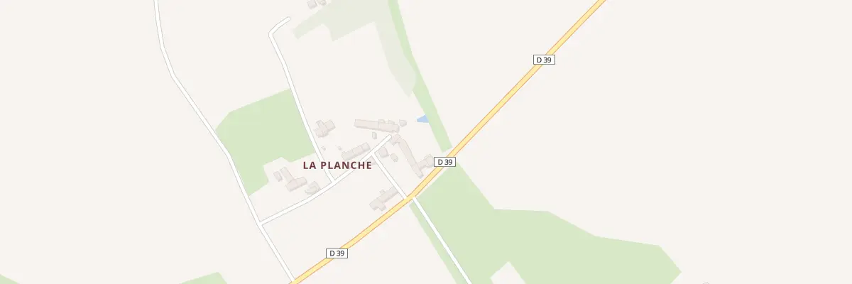 Plan du 29 La Planche à Évran