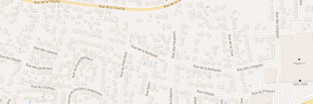 Plan du 34 Rue de la Barbotte à Saint-Hilaire-de-Riez