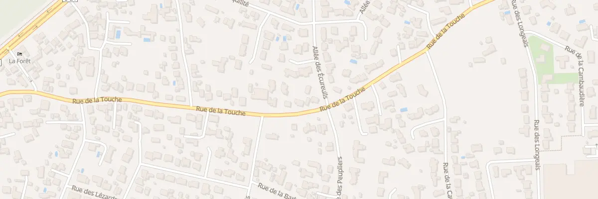 Plan du 112 Rue de la Touche à Saint-Hilaire-de-Riez