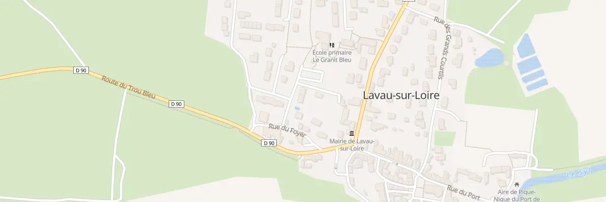 Plan du 1 Rue des cigognes à Lavau-sur-Loire