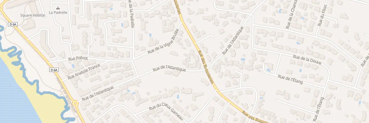 Plan du 128 Rue de l’Atlantique à Saint-Hilaire-de-Riez