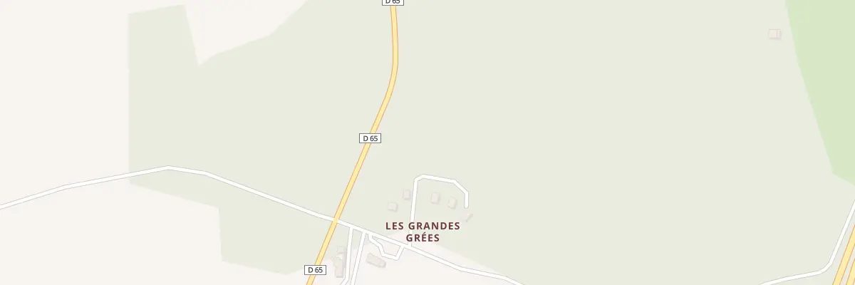 Plan du 3B Les Grandes Grées à Renac