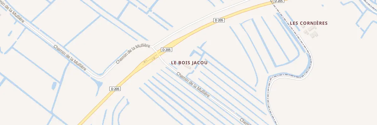 Plan du 111 Che de la Mulière au Perrier