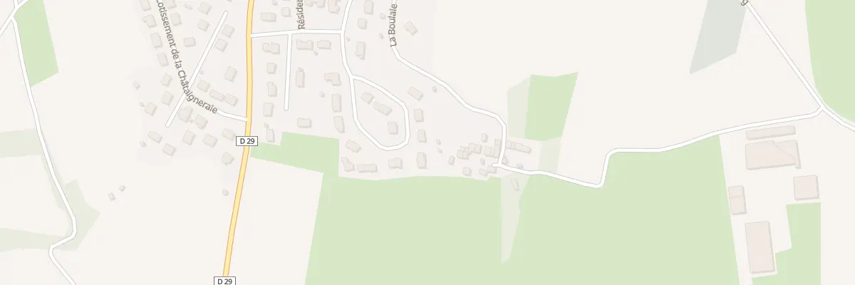 Plan du 3 Res des Grands Tilleuls aux Champs-Géraux