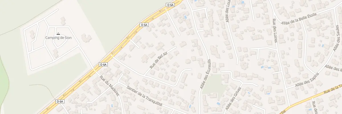 Plan du 17 Rue de Bel Air à Saint-Hilaire-de-Riez