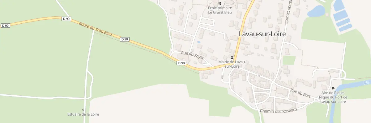 Plan du 4 Rue des carrières à Lavau-sur-Loire