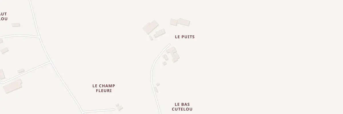 Plan du 5112 Le PUITS à Bédée