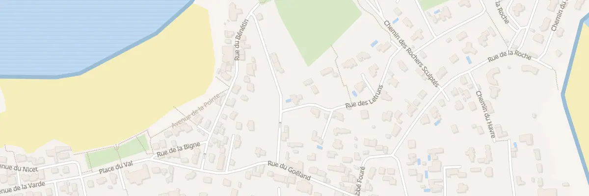 Plan du 20 Rue des Letruns à Saint-Malo