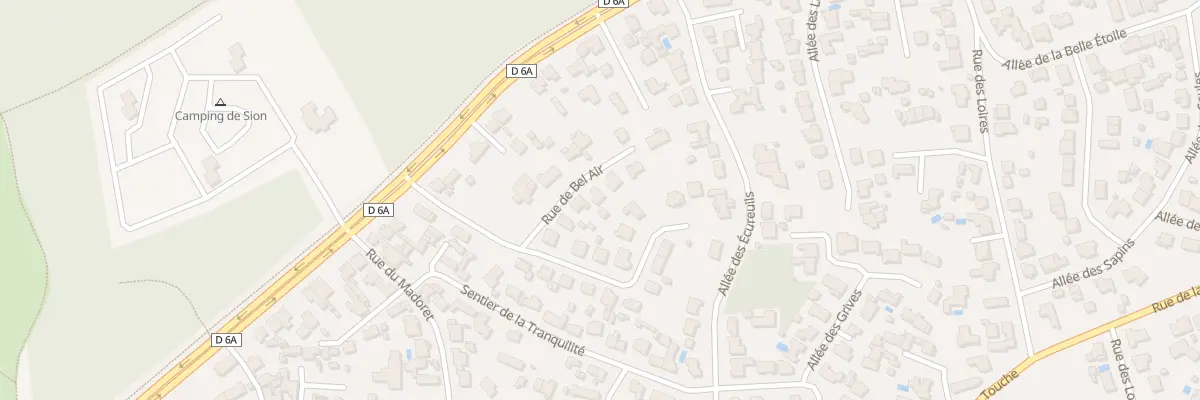 Plan du 19 Rue de Bel Air à Saint-Hilaire-de-Riez