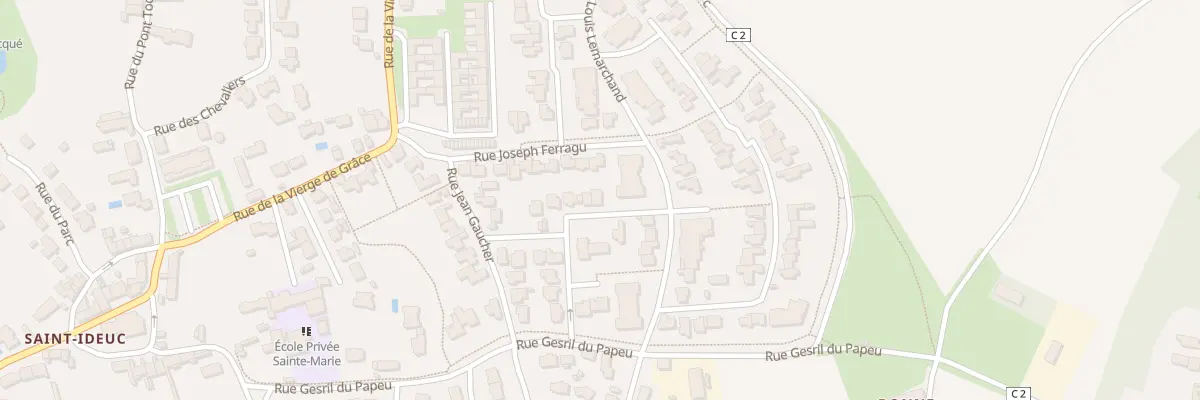Plan du 13 Rue Joseph Pinson à Saint-Malo