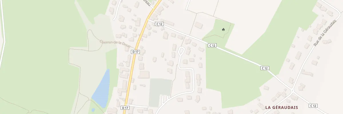 Plan du 13 Rue du chapeau aux moines à La Chapelle-Launay