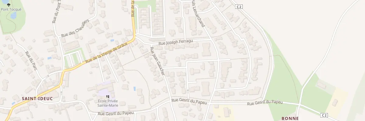 Plan du 7 Rue Joseph Pinson à Saint-Malo