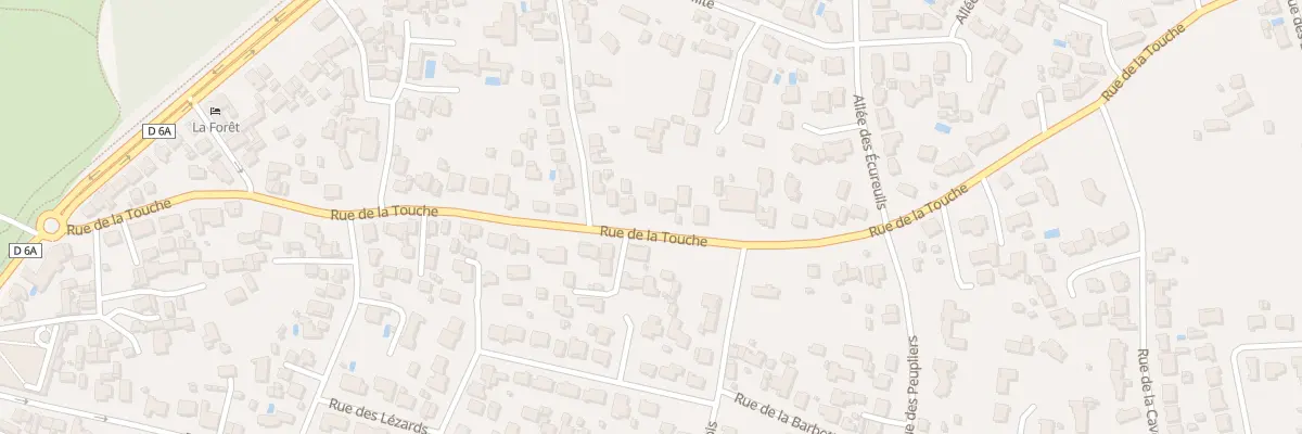 Plan du 126 Rue de la Touche à Saint-Hilaire-de-Riez