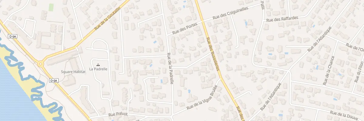 Plan du 6 Rue de la Sablière à Saint-Hilaire-de-Riez