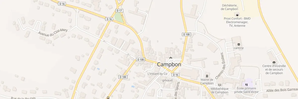 Plan du 10 Rue de Bretagne à Campbon
