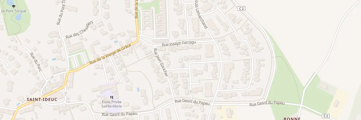 Plan du 5 Rue Joseph Pinson à Saint-Malo