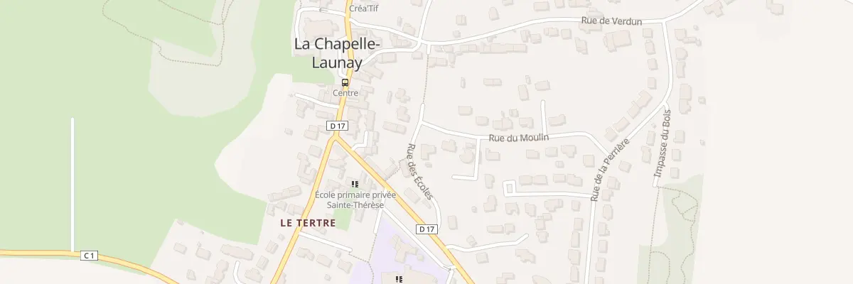 Plan du 5130 Rue du sacré-coeur à La Chapelle-Launay