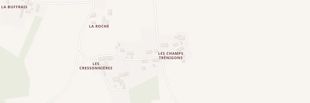 Plan du 5455 Les Cressonnieres à Plouasne