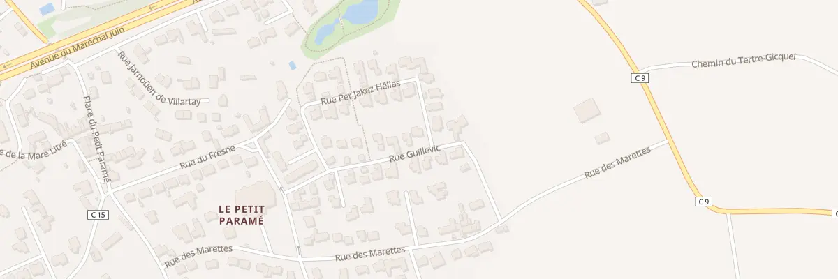 Plan du 24 Rue Per Jakez Hélias à Saint-Malo
