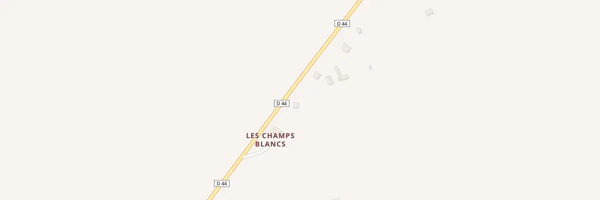 Plan du 6 Les Champs Blancs à Bovel