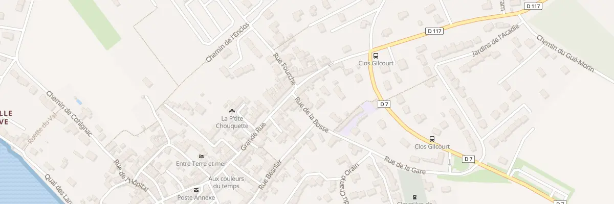 Plan du 5 Rue de la Bosse à Saint-Suliac