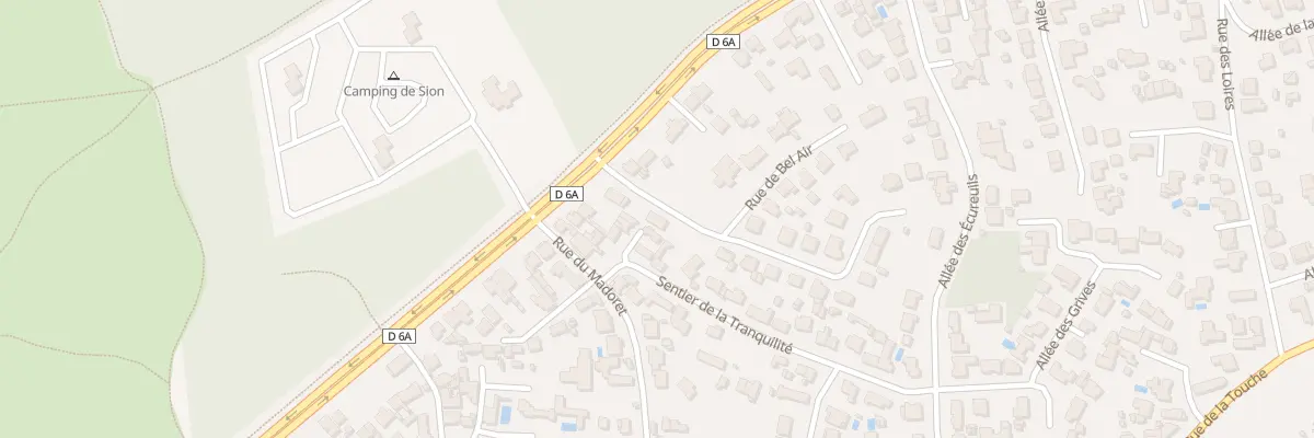 Plan du 4 Rue de Bel Air à Saint-Hilaire-de-Riez