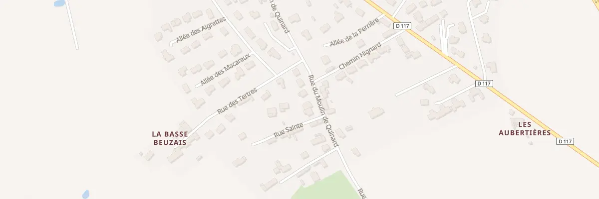 Plan du 26 Rue du Moulin de Quinard à Saint-Jouan-des-Guérets