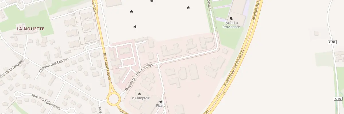 Plan du 15 Rue de la Croix Desilles à Saint-Malo