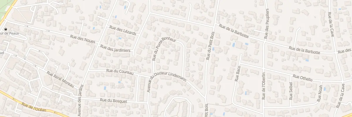 Plan du 20 Rue du Porte Bonheur à Saint-Hilaire-de-Riez
